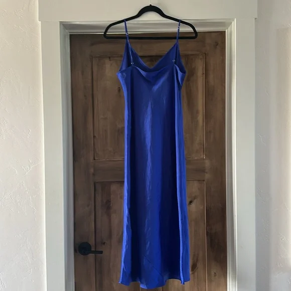 Aritzia Wilfred Blue Slip Dress 💚 - Picture 7 of 10